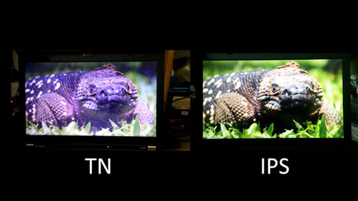 Chất lượng ảnh giữa tấm nền màn hình TN và IPS